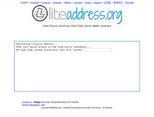 Tablet Screenshot of liteaddress.org